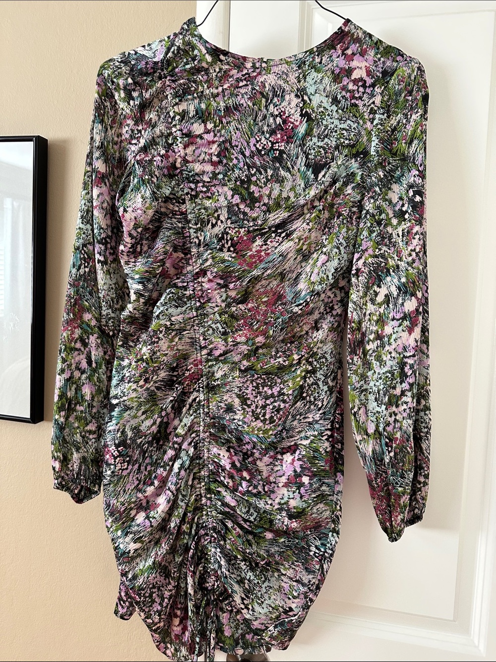 Vero Moda Multicolor Floral-Print Midi Dress